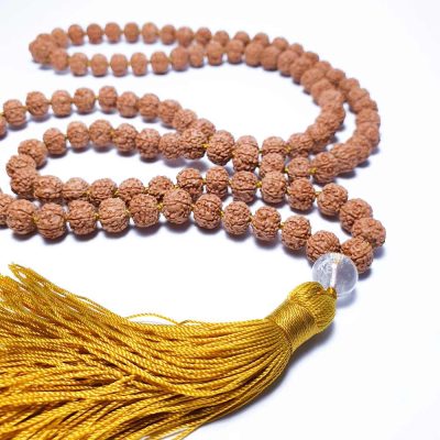 japa mala náhrdelník, minerální mala, buddhismus, joga, meditační, ruční výroba ,ručně vyráběné, náramky, náhrdelníky, minerály, rudraksha, tradiční, 2